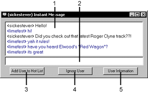 Instant Message Window